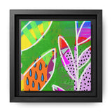 Jungle Dew Canvas, Framed