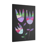 Grape Tulips Canvas, 0.75"