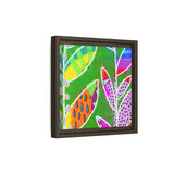 Jungle Dew Canvas, Framed