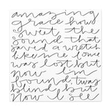 Amazing Grace Canvas, 1.25"