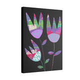 Grape Tulips Canvas, 0.75"