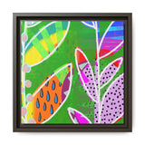 Jungle Dew Canvas, Framed