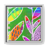 Jungle Dew Canvas, Framed