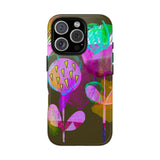 Neon Bloom Phone Case