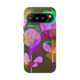 Neon Bloom Phone Case