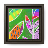 Jungle Dew Canvas, Framed