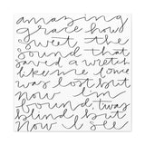 Amazing Grace Canvas, 1.25"