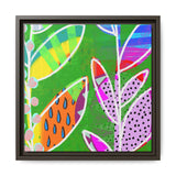 Jungle Dew Canvas, Framed