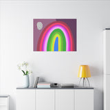 Neon Rainbow Canvas, 0.75"