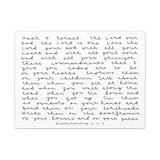 Deuteronomy 6:4-9 Canvas