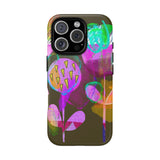 Neon Bloom Phone Case