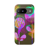 Neon Bloom Phone Case
