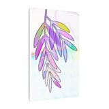 Lilac Palm Canvas