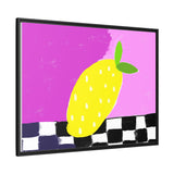 Lemon Candy Canvas, Framed