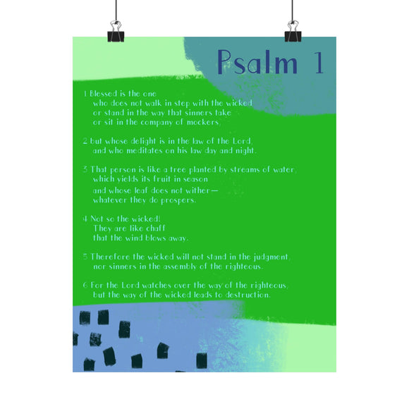 Psalm 1 Poster