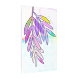 Lilac Palm Canvas
