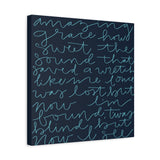 Amazing Grace Canvas (Navy)