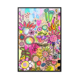 Oodles Of Doodles Canvas, Framed
