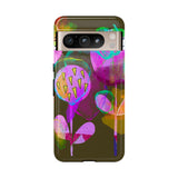 Neon Bloom Phone Case