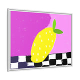 Lemon Candy Canvas, Framed