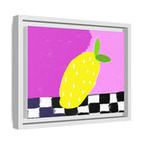 Lemon Candy Canvas, Framed