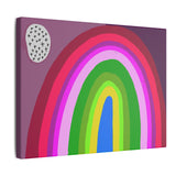 Neon Rainbow Canvas, 0.75"