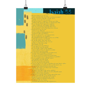 Isaiah 53 Poster