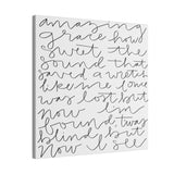 Amazing Grace Canvas, 0.75"