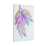 Lilac Palm Canvas, 0.75"