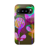 Neon Bloom Phone Case