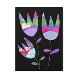 Grape Tulips Canvas, 1.25"