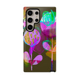 Neon Bloom Phone Case