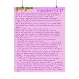 Colossians 3:1-17 Poster