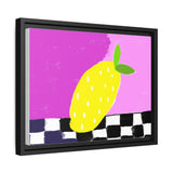 Lemon Candy Canvas, Framed