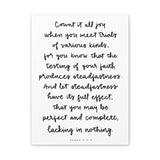 Count It Joy Canvas, 1.25"