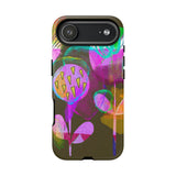 Neon Bloom Phone Case