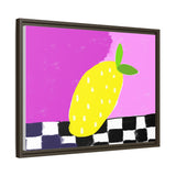 Lemon Candy Canvas, Framed