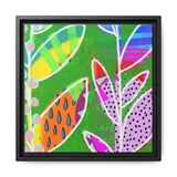 Jungle Dew Canvas, Framed