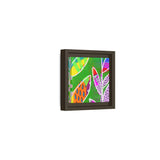 Jungle Dew Canvas, Framed