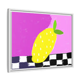 Lemon Candy Canvas, Framed