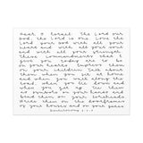 Deuteronomy 6:4-9 Canvas