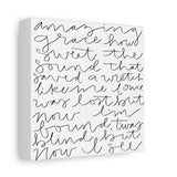 Amazing Grace Canvas, 1.25"