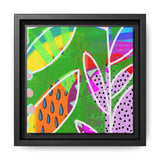 Jungle Dew Canvas, Framed