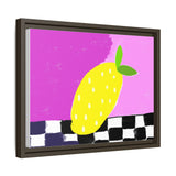 Lemon Candy Canvas, Framed