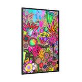 Oodles Of Doodles Canvas, Framed