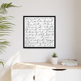 Amazing Grace Canvas, Framed