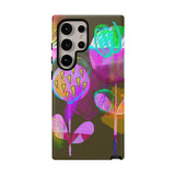 Neon Bloom Phone Case