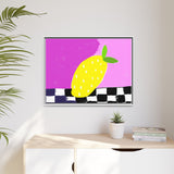 Lemon Candy Canvas, Framed