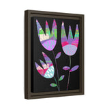 Grape Tulips Canvas, Framed