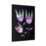 Grape Tulips Canvas, 1.25"